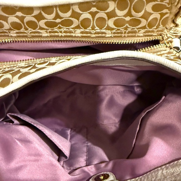 COACH Madison Maggie Gathered Pleated Signature 18886 - Picture 8 of 13